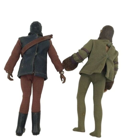 Vintage Mego Planet of Apes Verdon Zaius Burke Soldier Ape Cornelius Book Lot - Picture 8 of 13